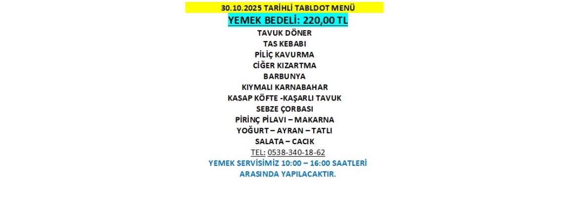 30.10.2025 TABLDOT MEN