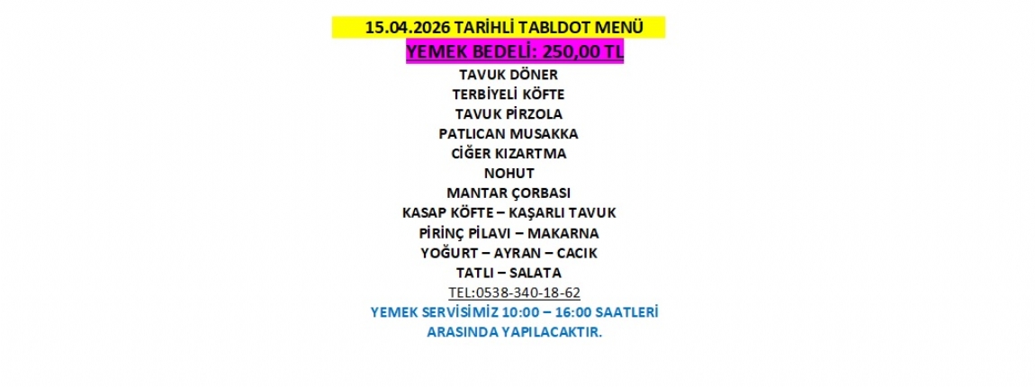 15.04.2026 TABLDOT MEN�