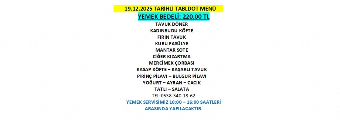 19.12.2025 TABLDOT MEN�