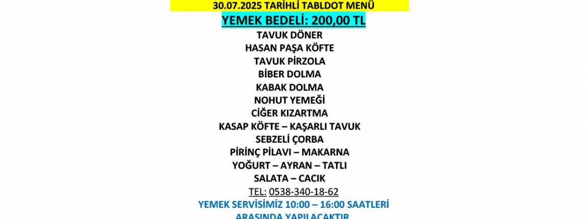 30.07.2025 TABLDOT MEN