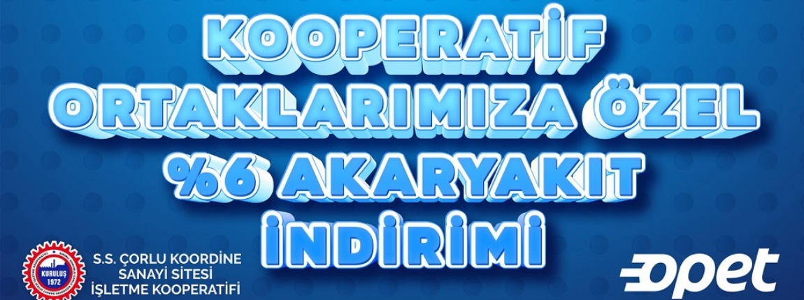 ORTAKLARIMIZA �ZEL AKARYAKIT �ND�R�M�
