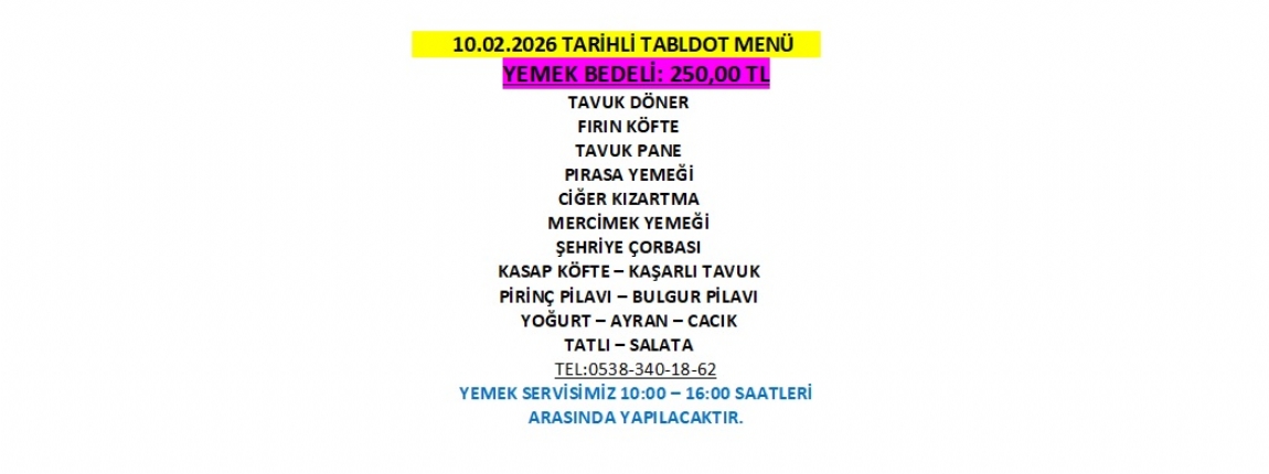 10.02.2026 TABLDOT MEN�