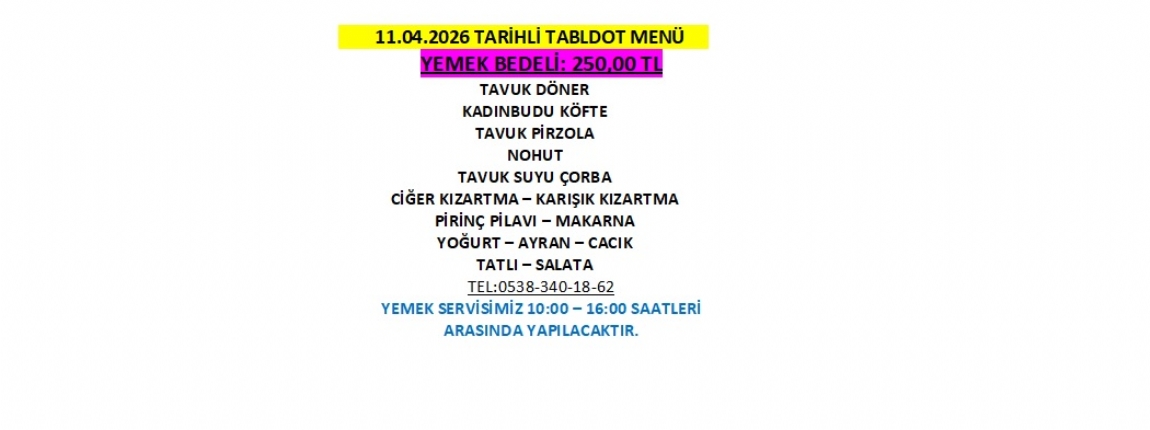 11.04.2026 TABLDOT MEN�