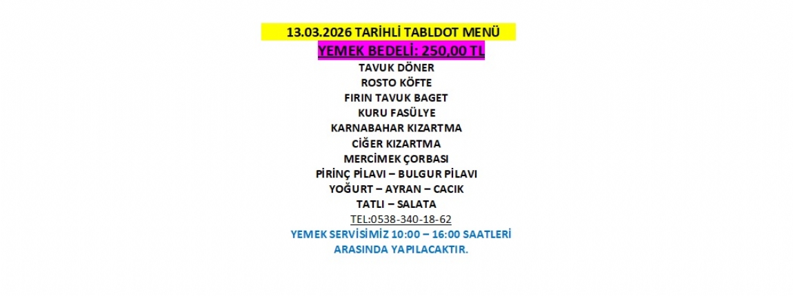 13.03.2026 TABLDOT MEN�