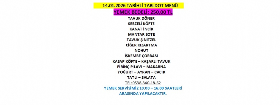14.01.2025 TABLDOT MEN�