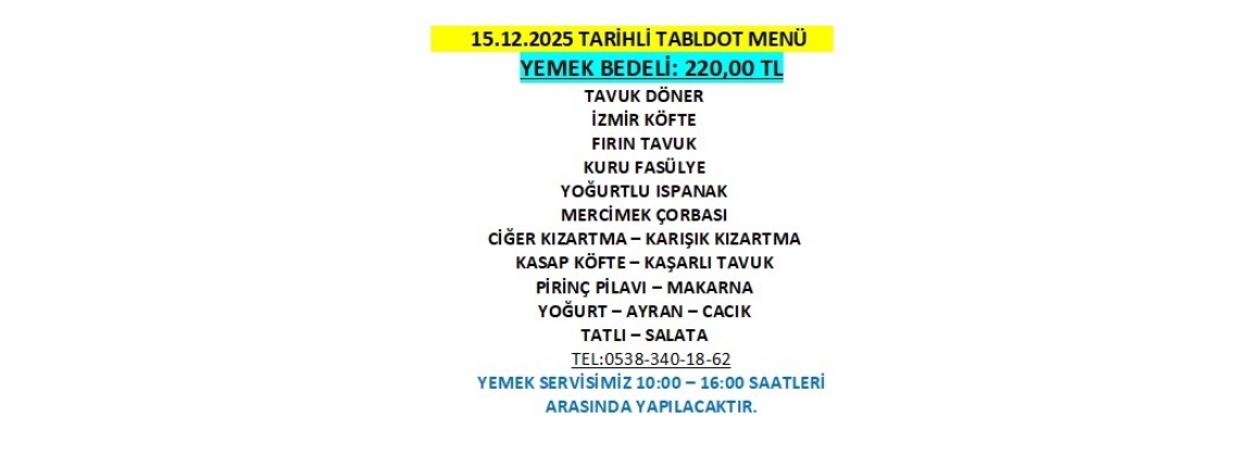 15.12.2025 TABLDOT MEN�