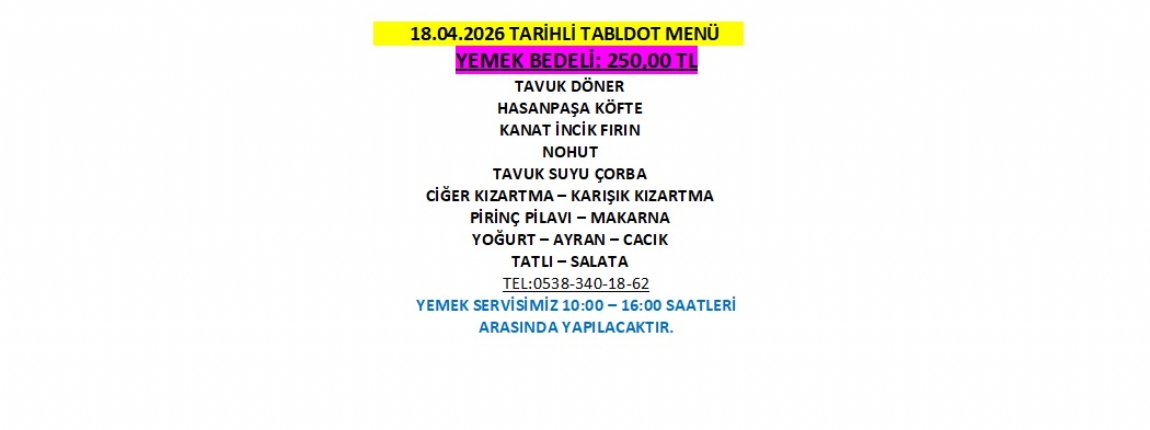 18.04.2026 TABLDOT MEN�