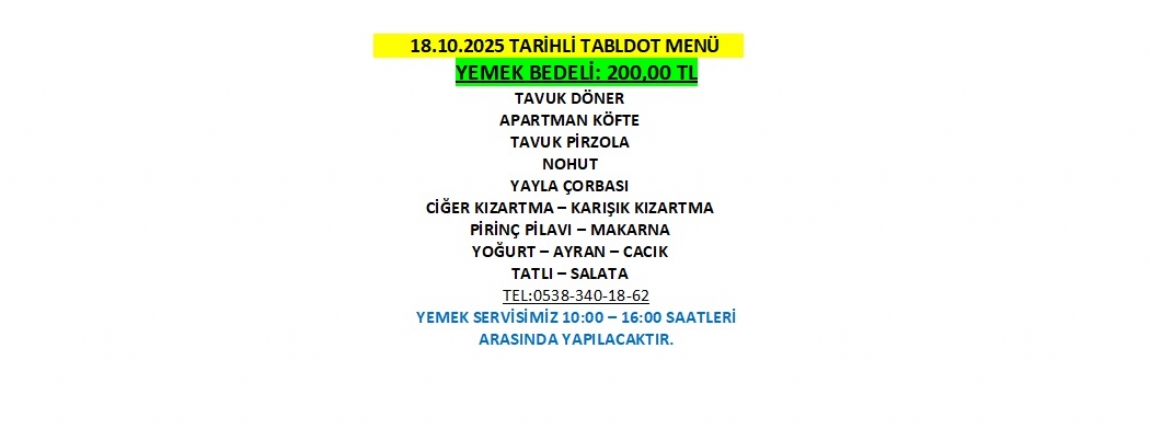 18.10.2025 TABLDOT MEN