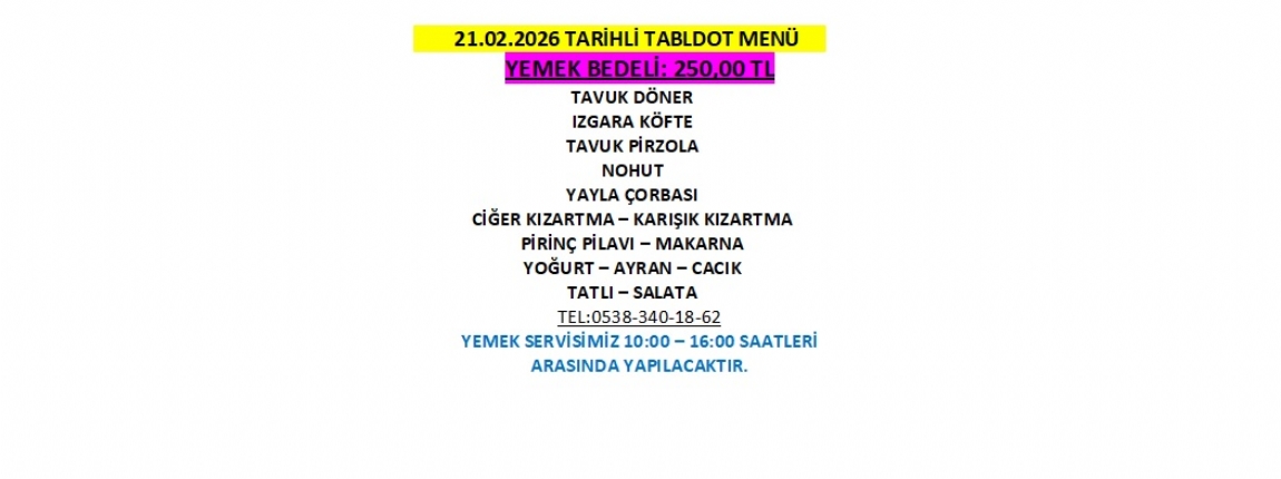 21.02.2026 TABLDOT MEN�