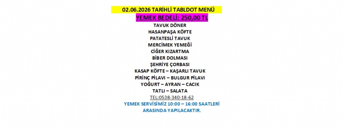 02.06.2026 TABLDOT MEN�
