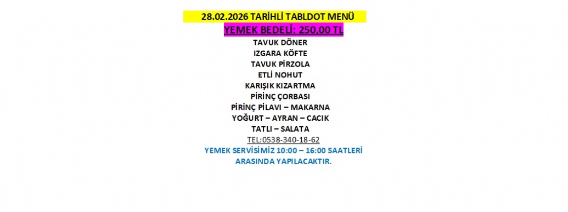28.02.2026 TABLDOT MEN�