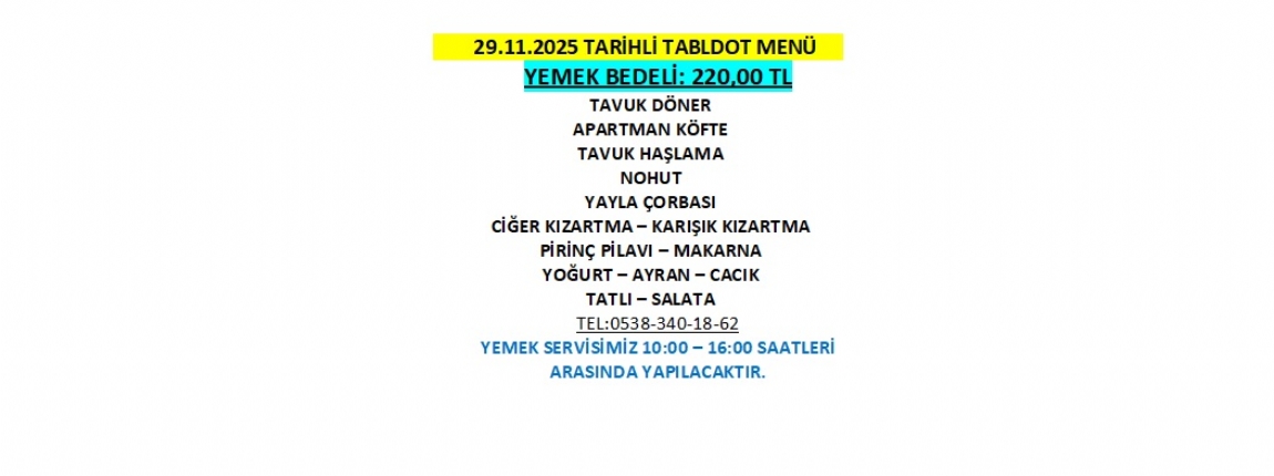 29.11.2025 TABLDOT MEN