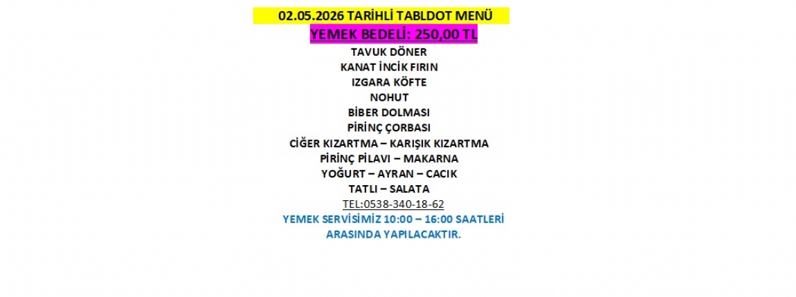 02.05.2026 TABLDOT MEN�
