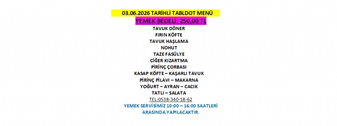 03.06.2026 TABLDOT MEN�
