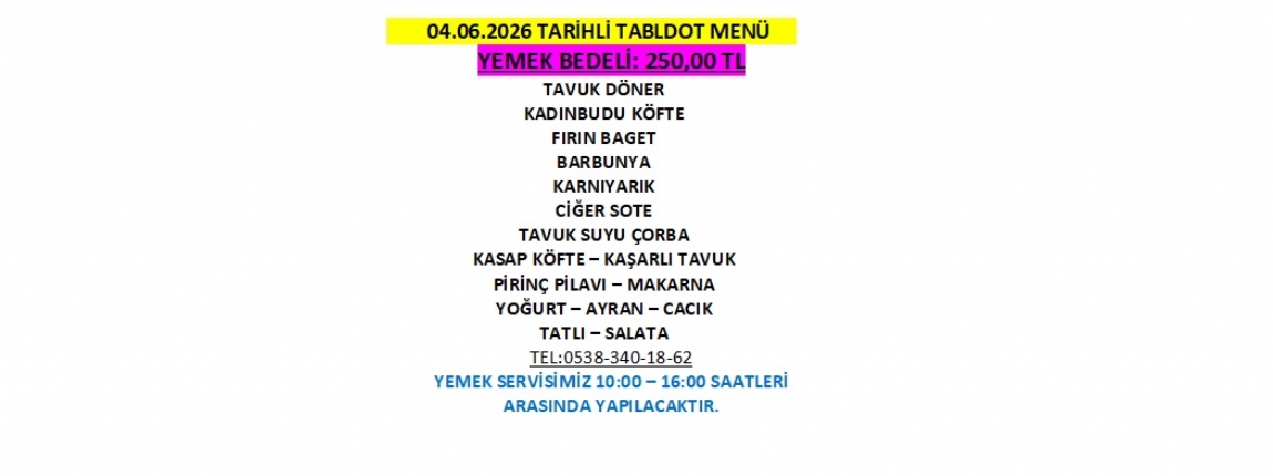 04.06.2026 TABLDOT MEN�