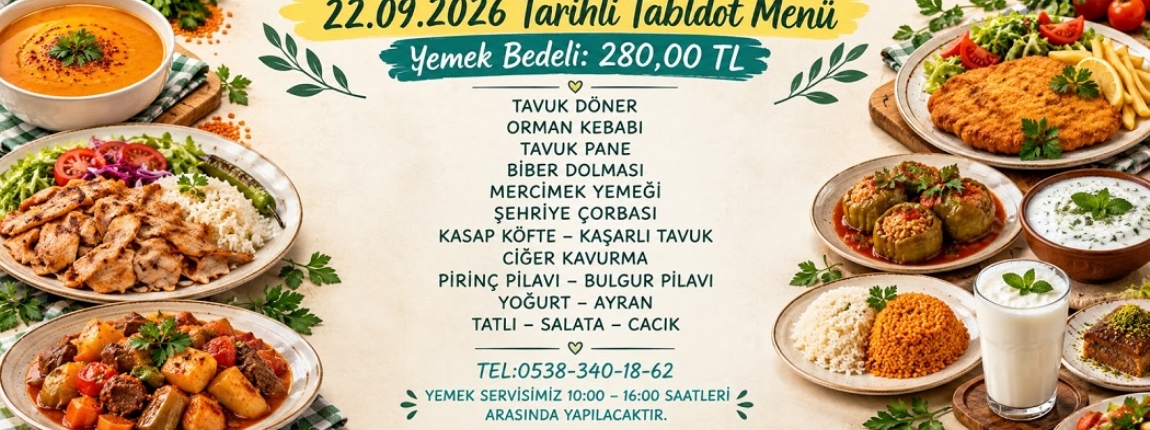 22.09.2026 TABLDOT MEN�