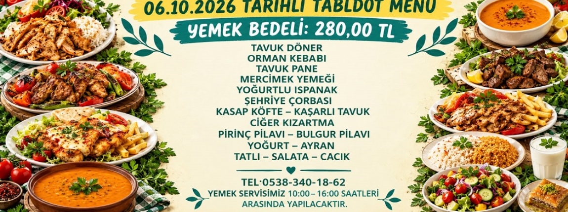 06.10.2026 TABLDOT MEN�