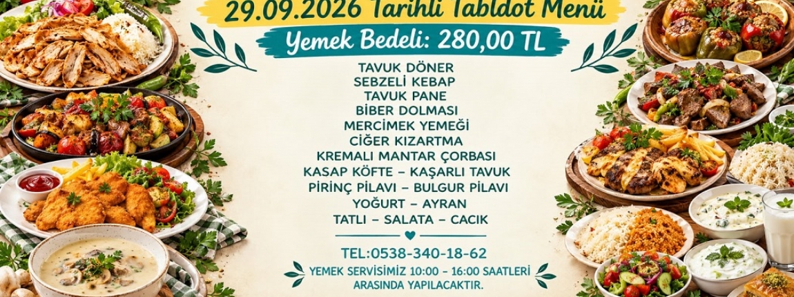 29.09.2026 TABLDOT MEN�